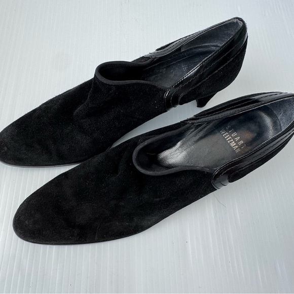 Stuart Weitzman Goforth Black Suede womens Loafers - Picture 2 of 12